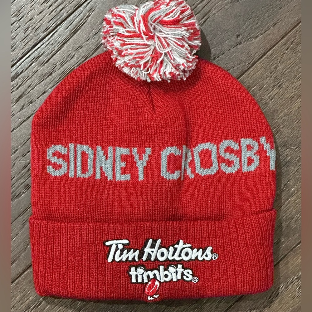Tim Hortons Sidney Crosby Pom-Pom Beanie